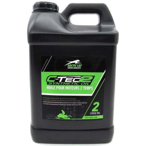 Arctic Cat 2-Cycle C-TEC2 Synthetic Injection Oil 2.5 Gallons - M XF ZR 6000 8000
