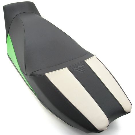 Arctic Cat ProCross Seat - Black, White, & Green - 2014-2018 3000 7000