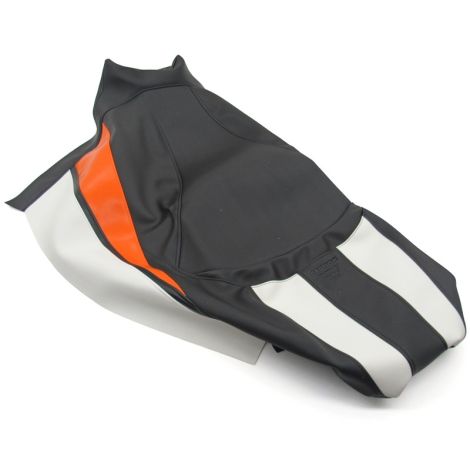 Arctic Cat ProCross Seat Cover - Black, White, & Orange - 2014-2018 XF ZR 3000 7000