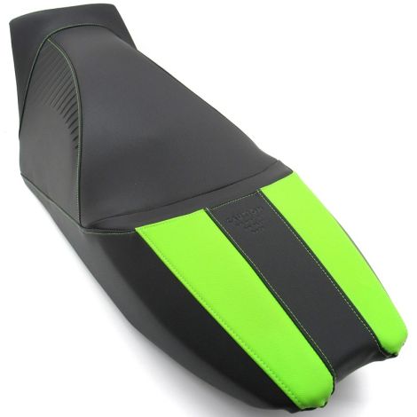 Arctic Cat ProCross Heated Seat - Black & Green - 2012-2017 F M XF ZR