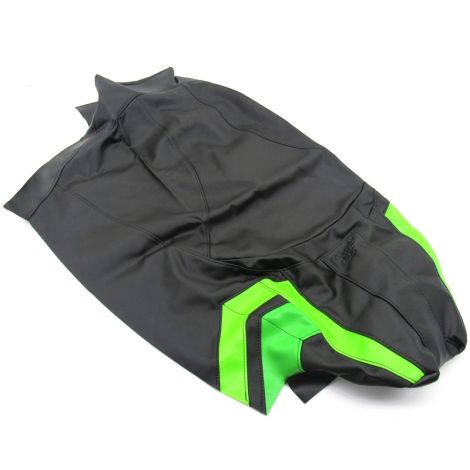 Arctic Cat ProCross Seat Cover - Black & Green - 2014-2018 XF ZR 3000 7000