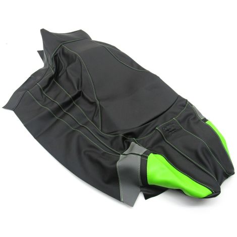 Arctic Cat ProCross Seat Cover - Black, Gray, & Green - 2014-2018 XF ZR 3000 7000