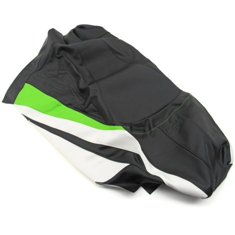 Arctic Cat ProCross Seat Cover - Black, White, & Green - 2014-2018 XF ZR 3000 7000