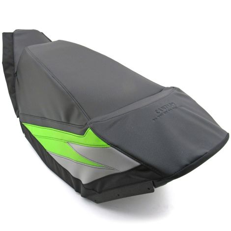 Arctic Cat Sno Cross Seat - Black, Gray, & Green - 2019 ZR 6000 R SX