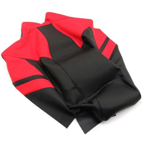 Arctic Cat Mountain Seat Cover - Black & Red - 2018-2026 Models