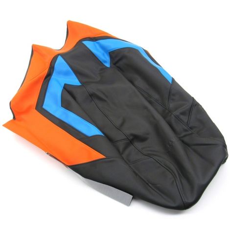 Arctic Cat Mountain Seat Cover - Black, Blue, & Orange - 2018-2025 Models