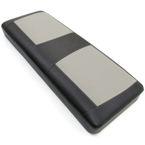E-Z-GO Replacement Seat Bottom Assembly for Flip Seat - Black & Gray - 2009-2027 Models