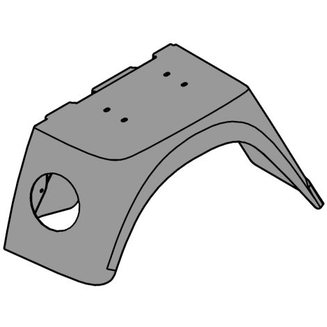 E-Z-GO RH Rear Fender - 2004-2025 Models