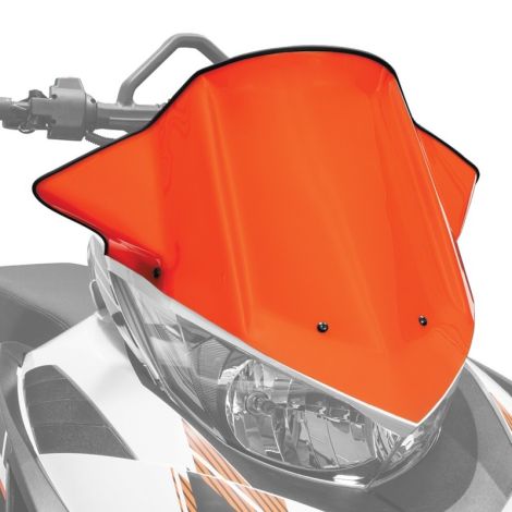 Arctic Cat Mid Windshield - Orange - 2012-2017 ZR F XF M