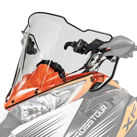 Arctic Cat Mid Clear Tinted Windshield - 2014-2027 BC M NOR PTA Riot XF ZR