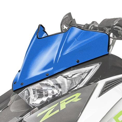 Arctic Cat Low Sno Pro Windshield - Electric Blue - 2014-2027 BC M NOR PTA Riot XF ZR