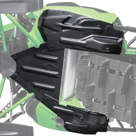 Arctic Cat Rear Skid Plate - Black - 2017 M 8000 Mountain Cat