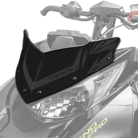 Arctic Cat Extreme Low Flyscreen - Black - 2014-2026 BC M NOR PTA Riot XF ZR