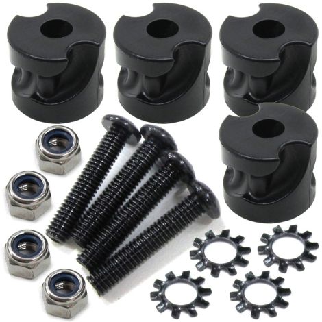 Arctic Cat Set of 4 Cam Lock Spools - Tunnel Bag Hardware
