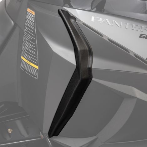 Arctic Cat Wind Deflectors - Black - 2017-2027 M NOR PTA Riot XF ZR