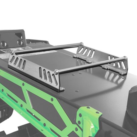 Arctic Cat Billet Tunnel Rack - Silver - 2009-2026 Blast CF F M Riot XF ZR