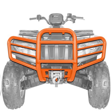 Arctic Cat Front Brushguard Bumper - Orange - 2008-2020 A-Body