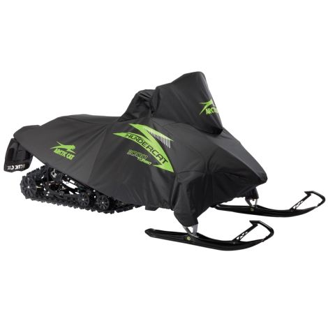 Arctic Cat Thundercat Premium Cover - Black & Green - 2012-2027 F XF ZR 128-137-inch
