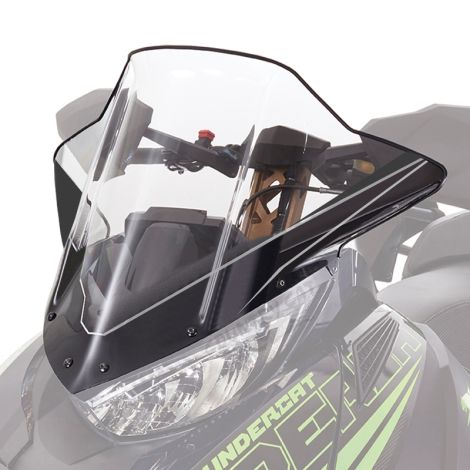 Sledpartsguy Smoked Windshield For Arctic Cat Kitty Cat 10 Snowmobile - New