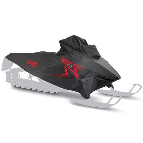 Arctic Cat Hardcore Premium Cover - Black & Red - 2012-2024 M XF-HC 141-165-inch