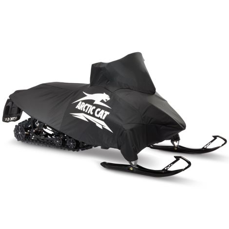 Arctic Cat Polyester Cover - Black & White - 2012-2027 F XF ZR 128-137-inch