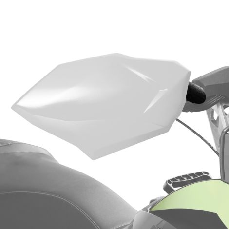 Arctic Cat Team Arctic Hand Guards - White - 2012-2027 BC Blast F M NOR PTA XF ZR