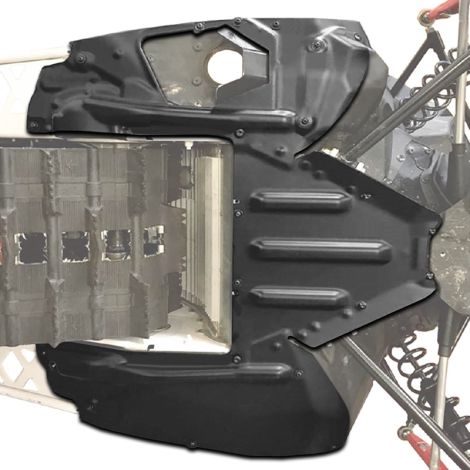 Arctic Cat Rear Skid Plate - Black - 2018-2024 M Riot 6000 8000