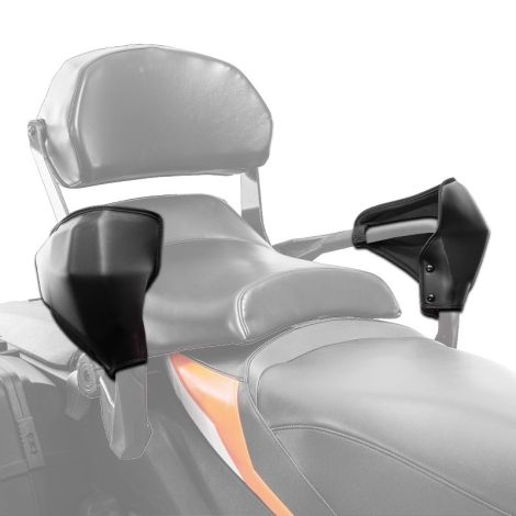 Arctic Cat Passenger Handlebar Wind Deflectors for 2-Up Seat