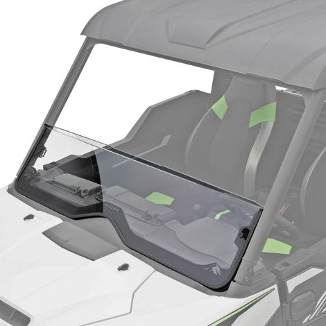 Kawasaki KQR Half Windshield - 2024-2026 Ridge