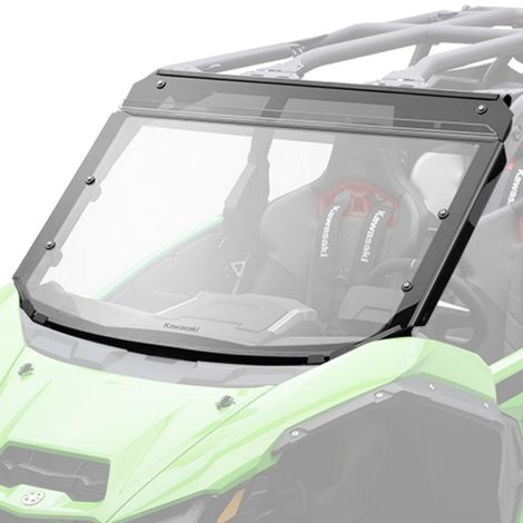 Kawasaki KQR Polycarbonate Full Windshield - 2026 Teryx4 H2