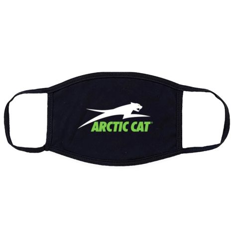 Arctic Cat Facemask - Black and Green