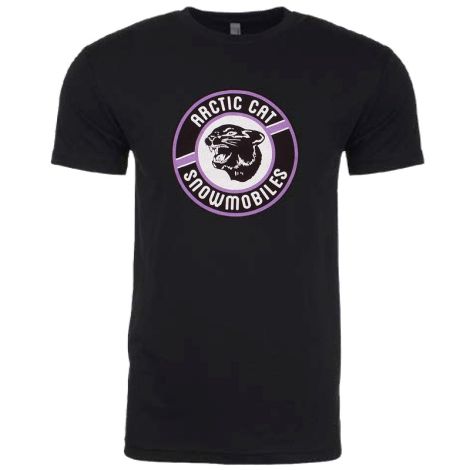 Arctic Cat Men's Throwback Badge T-Shirt - Black