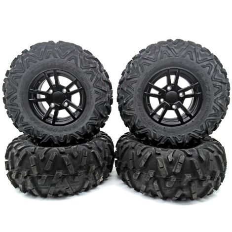 Arctic Cat Maxxis Bighorn 2.0 Tires & Black Wheels - 26x9R12 & 26x11R12