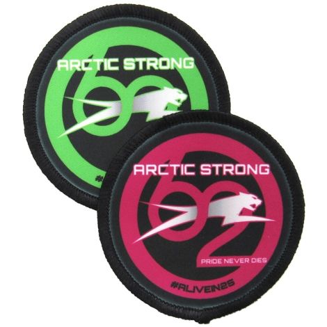 Arctic Strong 1.5-inch Patch - Purple or Green