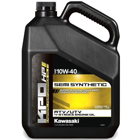 Kawasaki KPO 10W-40 Semi-Synthetic 4-Stroke ATV/UTV Engine Oil - Gallon