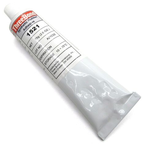 Kawasaki ThreeBond 1521 Synthetic Rubber Adhesive - 75-grams Tube