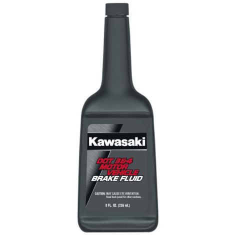 Kawasaki DOT4 Brake Fluid - 8-ounces