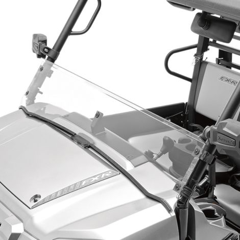 Kawasaki KQR Half Windshield - 2015-2026 Mule PRO-DX/DXT/FX/FXR/FXT