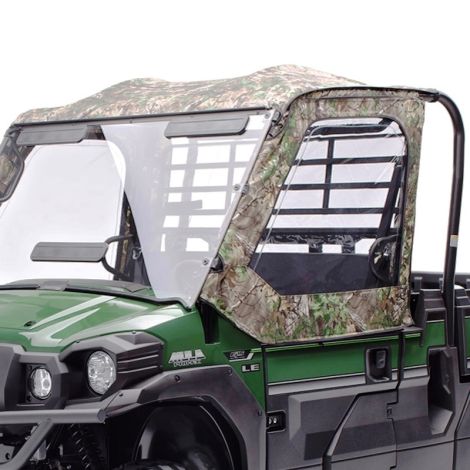 Kawasaki Soft Roof & Rear Panel - Realtree Xtra Green - 2016-2026 Mule PRO-DX/FX