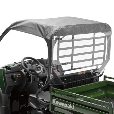 Kawasaki Soft Roof & Rear Panel - 2005-2026 Mule 600/610/SX