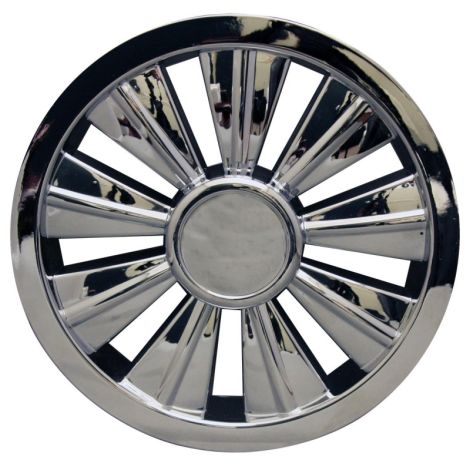 Pro-Fit 8 inch Chrome Spoke Wheel Cover - E-Z-GO, Club Car, Yamaha