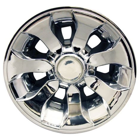Pro-Fit 8 inch Chrome Driver Wheel Cover - E-Z-GO, Club Car, Yamaha