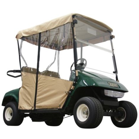 Pro-Fit 2-Passenger Enclosure - Tan - E-Z-GO 1996-2013.5 TXT