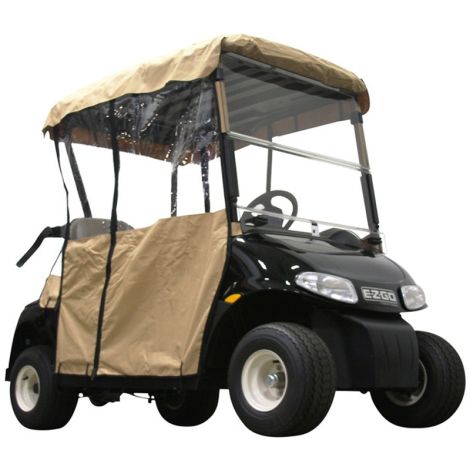 Pro-Fit 2-Passenger Enclosure - Tan - E-Z-GO 2008-2023 RXV