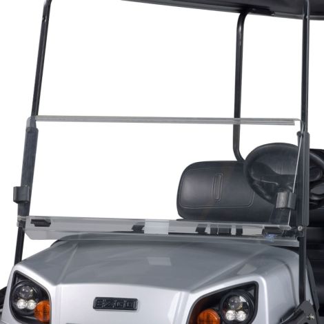 Pro-Fit Clear Split Windshield Kit - E-Z-GO 2012-2021 Express S4 L4