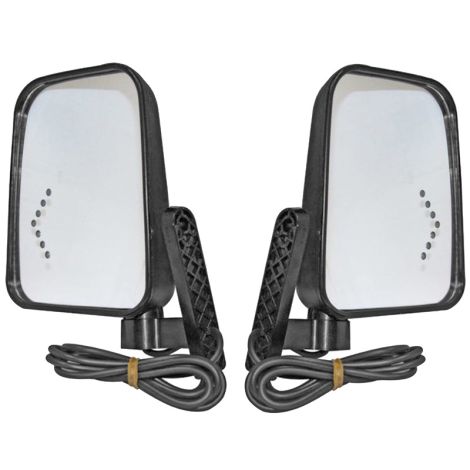 Pro-Fit Side View Mirror Kit with LED Turn Signals