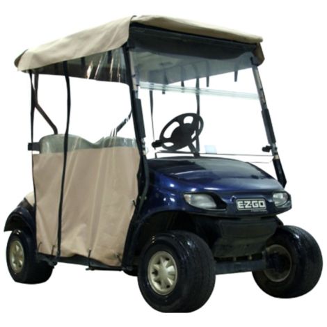 Pro-Fit 2-Passenger Enclosure - Tan - E-Z-GO 2014-2022 TXT
