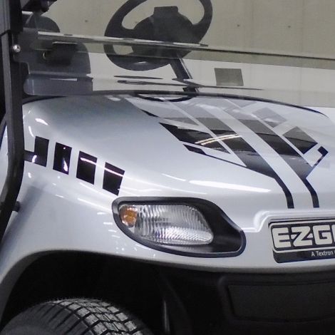 Pro-Fit Octane Ink Decal Kit - Techtronic Black - E-Z-GO 2014-2022 TXT