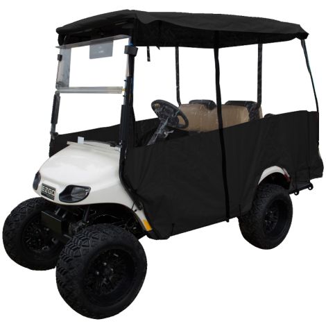 Pro-Fit 4-Passenger Enclosure - Black - E-Z-GO 2014-2022 TXT