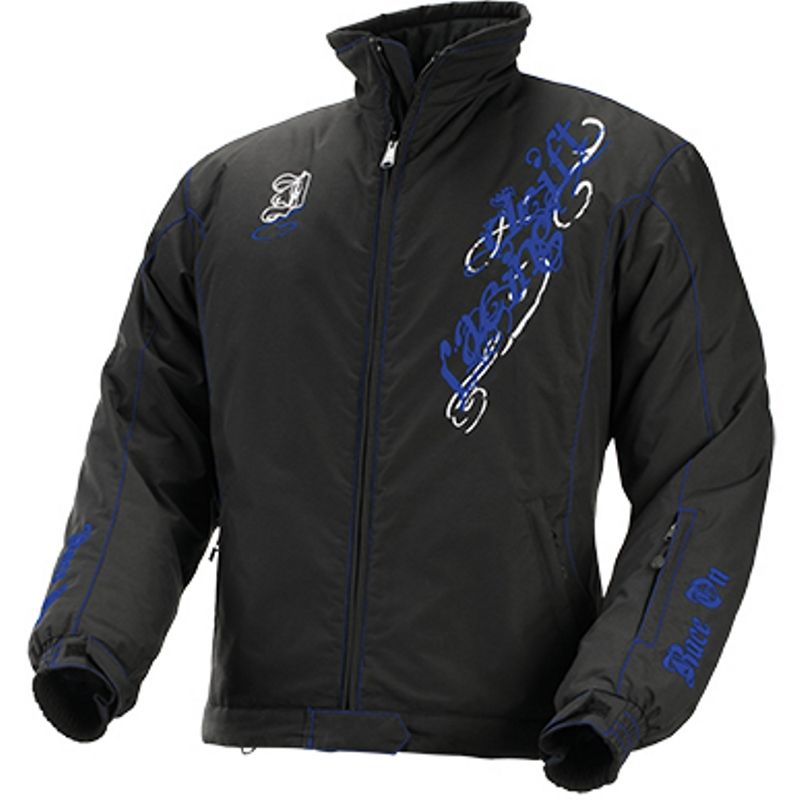Drift Racing Women's Drift Girl Jacket - Black / Blue - 5245-36_